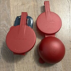 Tupperware Forget me Not Vegetable Keeper